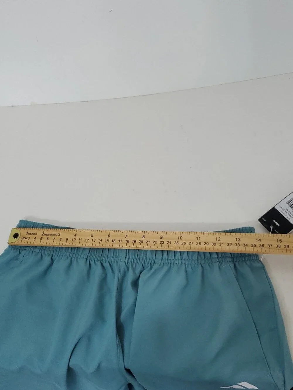 adidas Boys Teal Athletic Shorts with Logo XL NWT